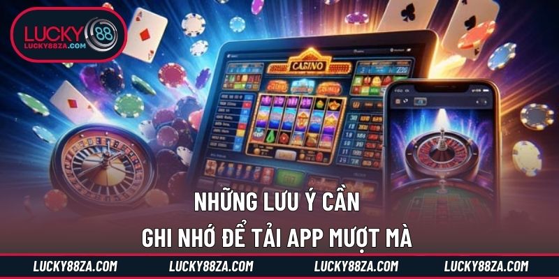 Những lưu ý cần ghi nhớ để tải app mượt mà 